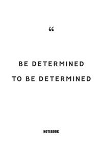 Be determined to be determined Notebook