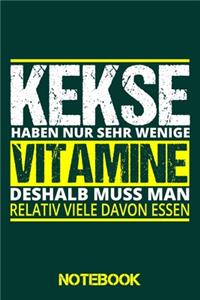 Notebook Kekse