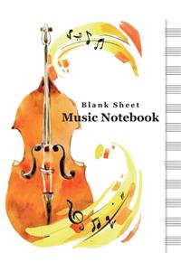 Music Blank Sheet Notebook