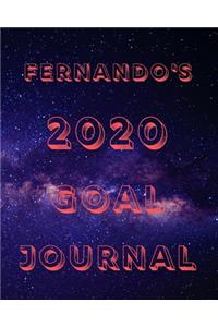 Fernando's 2020 Goal Book