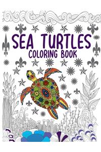 Sea turtles Coloring Book