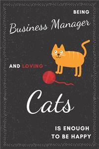 Business Manager & Cats Notebook