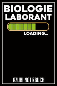 Biologielaborant Loading... Azubi Notizbuch