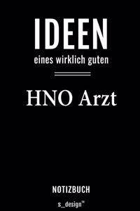 Notizbuch für HNO Ärzte / HNO Arzt / HNO Ärztin