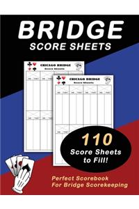 Bridge Score Sheet