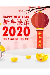 Happy New Year 2020 The Year Of The Rat