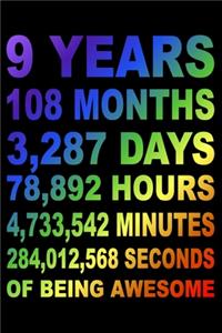 9 Years Of Being Awesome