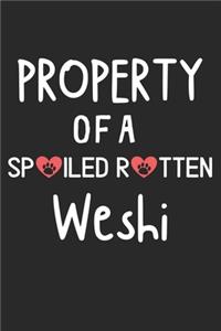 Property Of A Spoiled Rotten Weshi