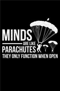 Minds Are Like Parachutes They Only Function When Open