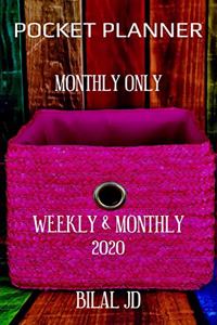 Pocket Planner Monthly Only