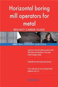 Horizontal boring mill operators for metal RED-HOT Career; 2507 REAL Interview Q