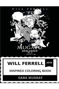 Will Ferrell Inspired Coloring Book