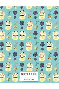 Notebook cutie cat