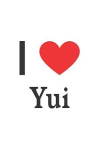 I Love Yui: Yui Designer Notebook
