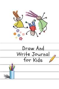 Draw and Write Journal for Kids: (half Blank Page) Draw & Write Journal for Kids 100pages (7.44x9.69inch)