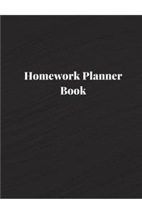 Homework Planner Book