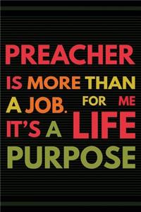 Preacher is More Than a Job