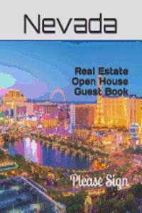 Nevada Real Estate Open House Guest Book: Las Vegas Strip. a Book Containing Spaces for Guests