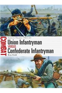 Union Infantryman Versus Confederate Infantryman