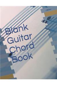 Blank Guitar Chord Book