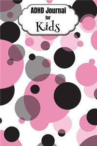 ADHD Journal for Kids - With Writing Prompts (Cover - Dots 5)