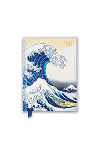 Katsushika Hokusai - Great Wave Pocket Diary 2021