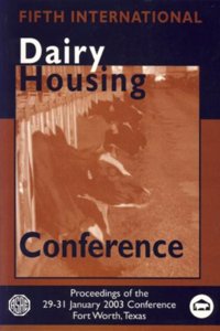 Dairy Housing, Fifth International Conference 2003