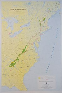 Appalachian Trail Classic Poster Map