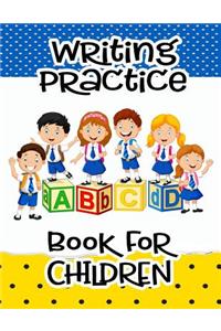 Writing Practice Book For Children