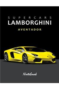 Supercars Lamborghini Aventador Notebook