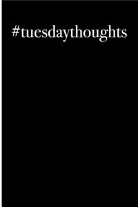 #tuesdaythoughts: Blank Lined Journal