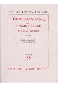 Correspondance Entre Romain Rolland Et Maxime Gorki (1916-1936), Cahier N 28