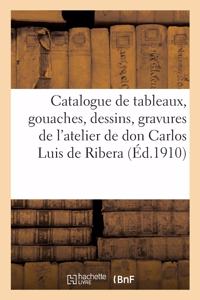 Catalogue de Tableaux, Gouaches, Dessins, Gravures Et Recueils