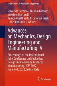 Advances on Mechanics, Design Engineering and Manufacturing IV