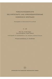 Wasserzerstäubung im Strahlrohr