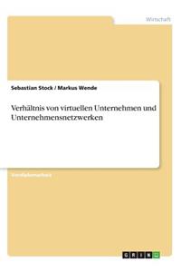 Verhältnis von virtuellen Unternehmen und Unternehmensnetzwerken