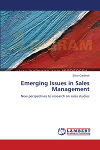 Emerging Issues in Sales Management