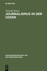 Journalismus in Der Udssr
