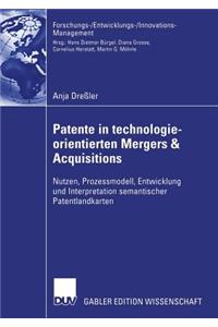 Patente in Technologieorientierten Mergers & Acquisitions