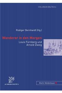Wanderer in Den Morgen
