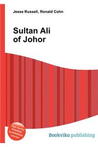 Sultan Ali of Johor