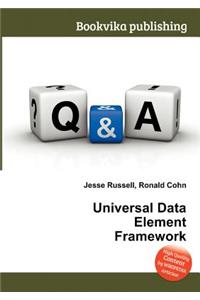 Universal Data Element Framework