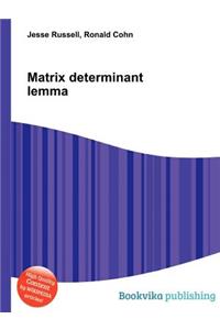 Matrix Determinant Lemma