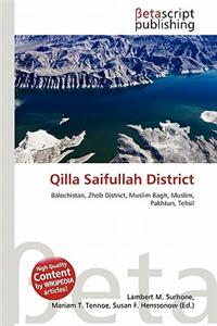 Qilla Saifullah District