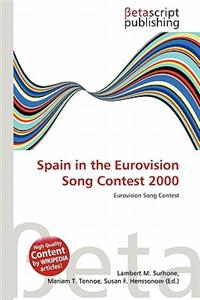 Spain in the Eurovision Song Contest 2000