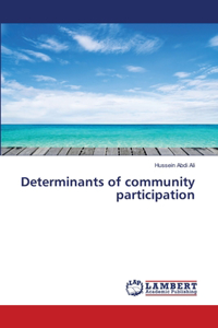 Determinants of community participation