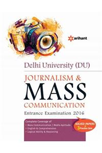DU Journalism & Mass Communication Entrance Examination 2016