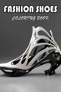 Fashion Shoes Coloring Book