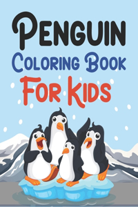 Penguin Coloring Book For Kids