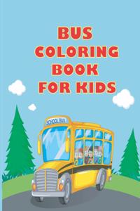 bus Coloring Book for Kids
